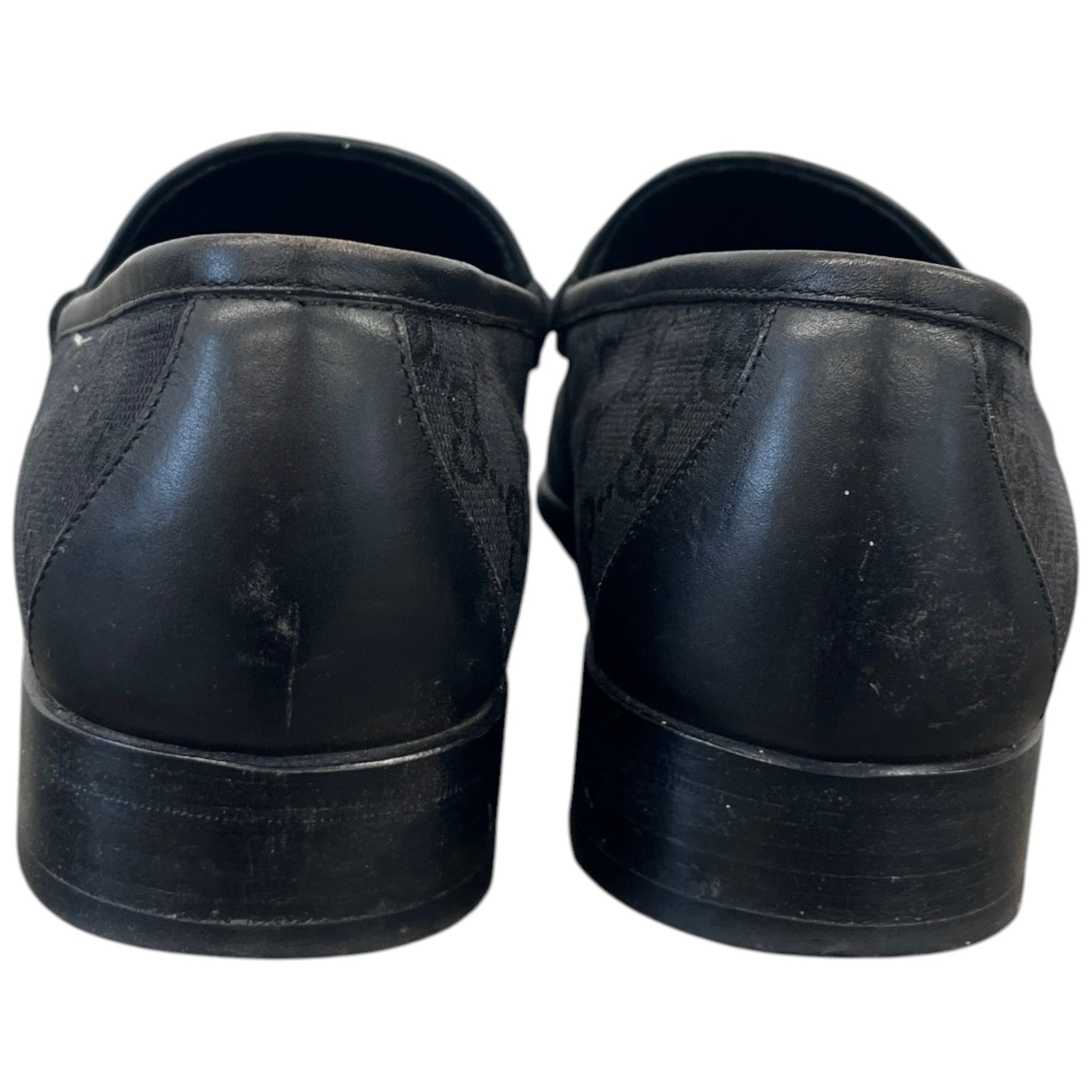 Men's Gg Supreme Loafers Black Size EU 42.5 / UK 8.5 - Photo 7