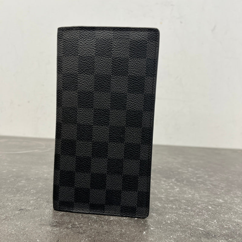 Men's Damier Graphite Brazza Wallet Black
