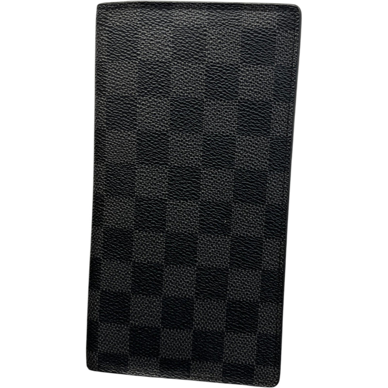 Men's Damier Graphite Brazza Wallet Black