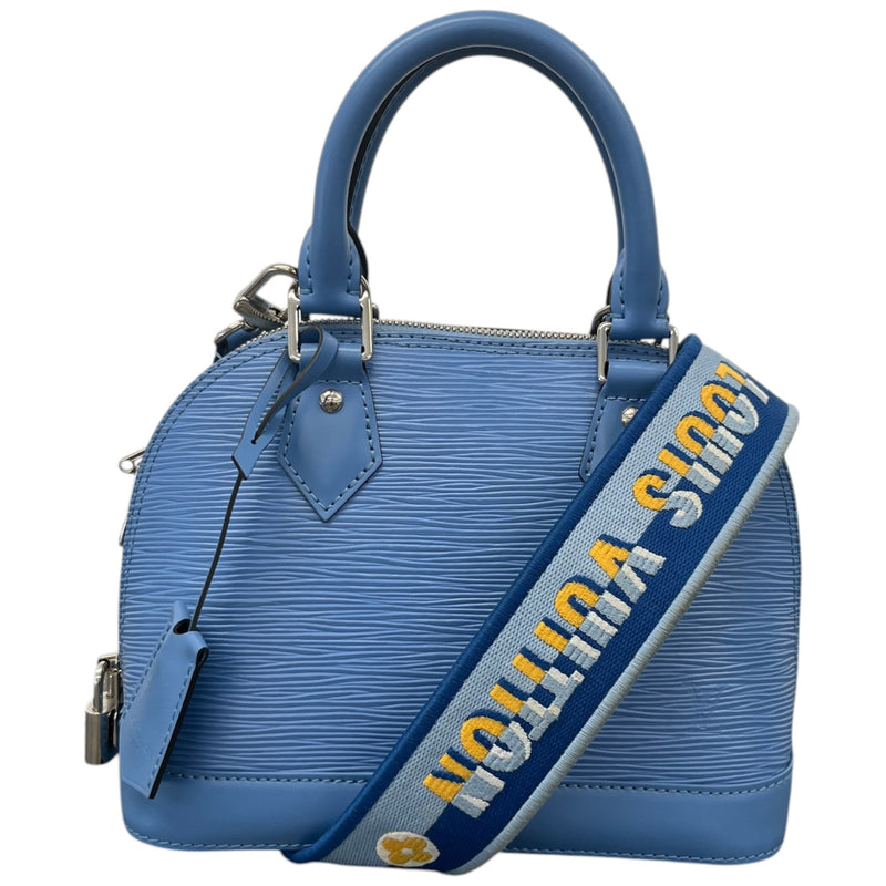 Women's Epi Leather Alma BB Bag Blue
