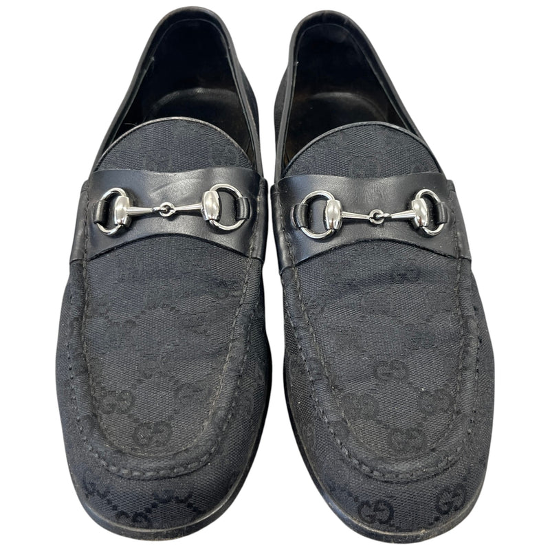 Men's Gg Supreme Loafers Black Size EU 42.5 / UK 8.5