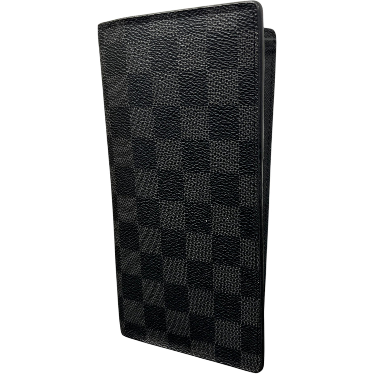 Men's Damier Graphite Brazza Wallet Black - Photo 4