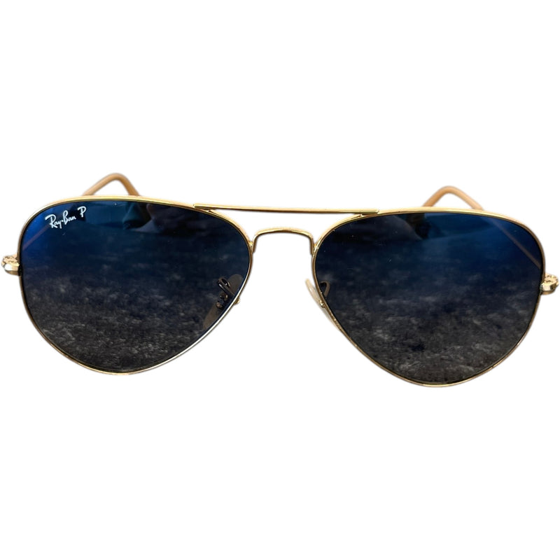 Men's Aviator RB3025 Sunglasses Gold