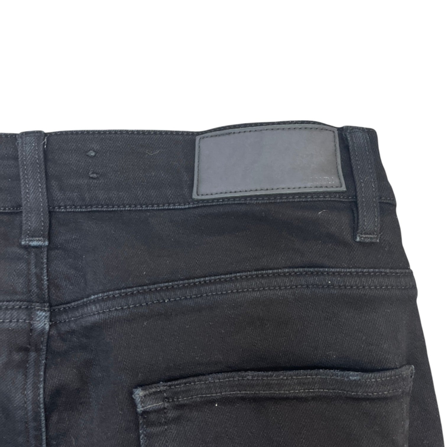 Men's Distressed Mx1 Jeans Black Size Waist 32" - Photo 7