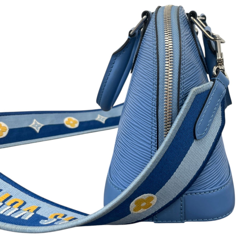 Women's Epi Leather Alma BB Bag Blue