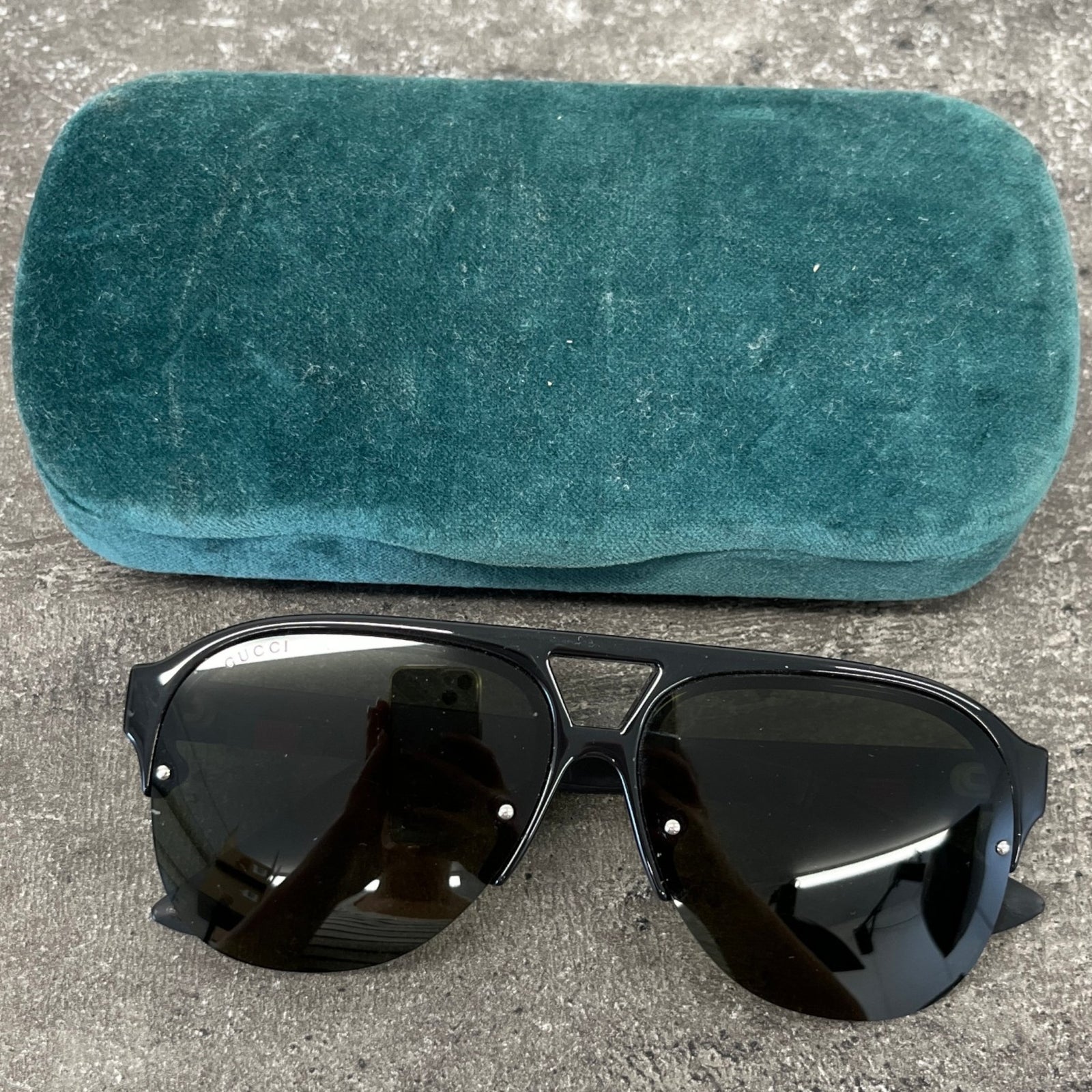 Men's Gg0171S 002 Sunglasses Black - Photo 10