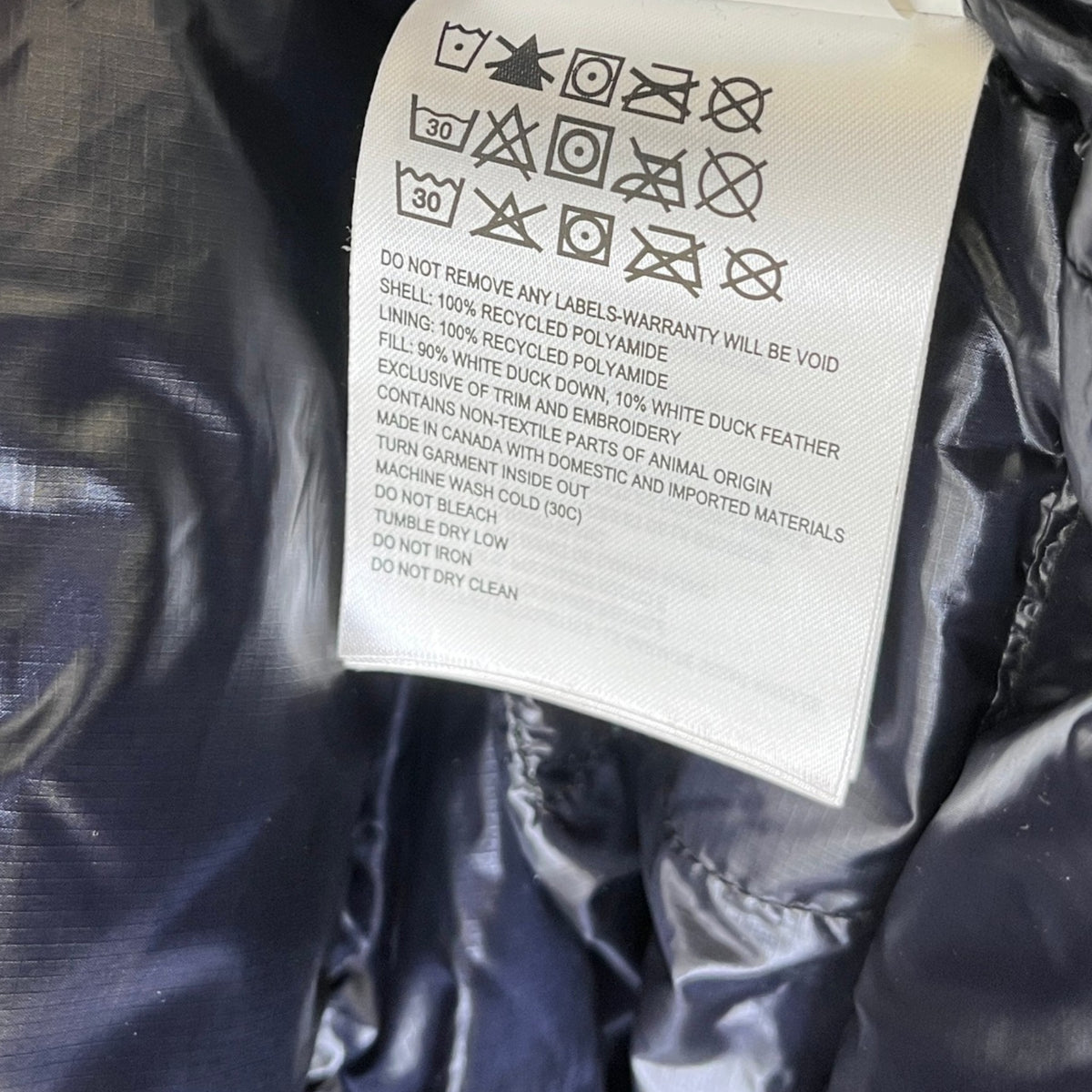 Men's Crofton Down Vest Gilet Black Size L - Photo 10