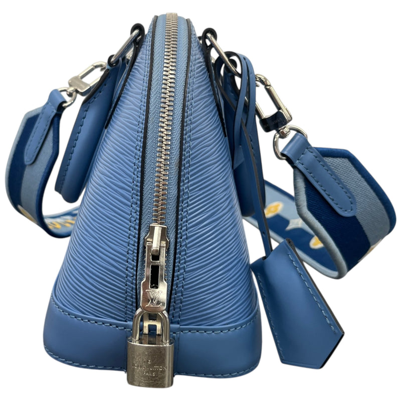 Women's Epi Leather Alma BB Bag Blue