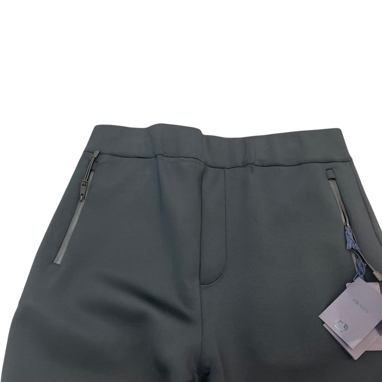 Men's Jersey Double Technical Trousers Black Size XL - Photo 7