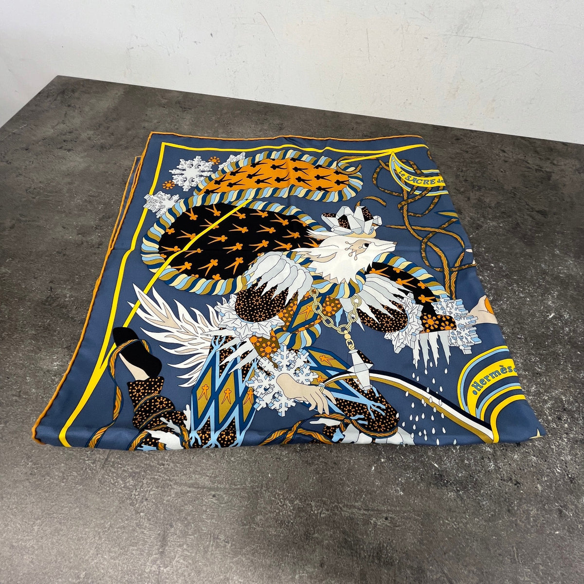 Women's Le Sacre Des Saisons Scarf Blue - Photo 10