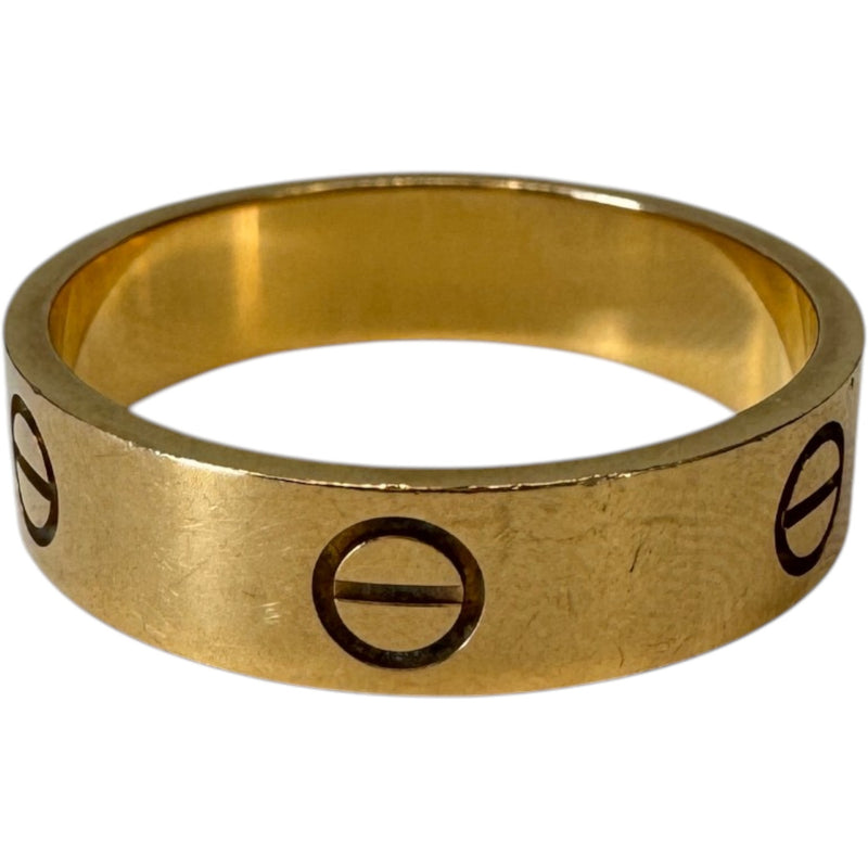 Men's 18K Yellow Gold Love Classic Size 64 Ring Gold Size V