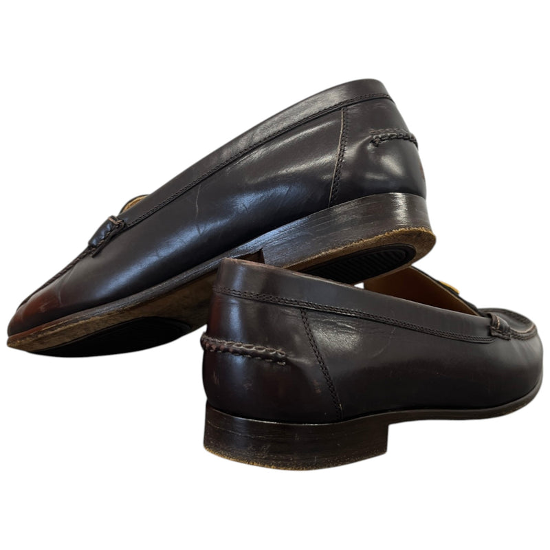Hermes Women's Buckle Loafers Brown Size 2.5