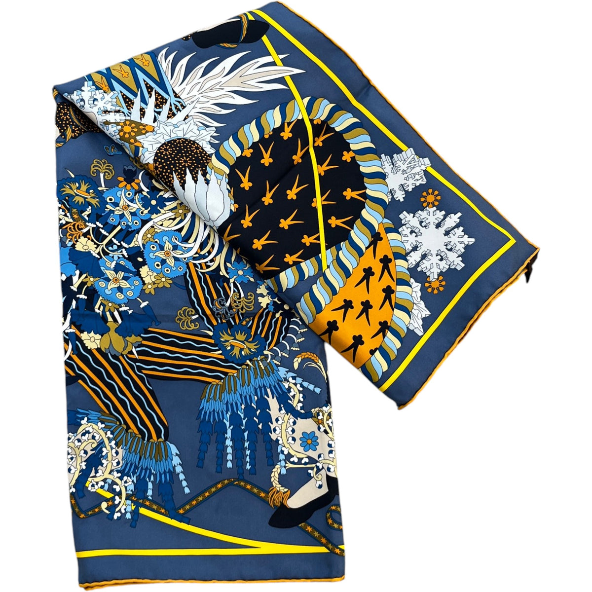 Women's Le Sacre Des Saisons Scarf Blue - Photo 1