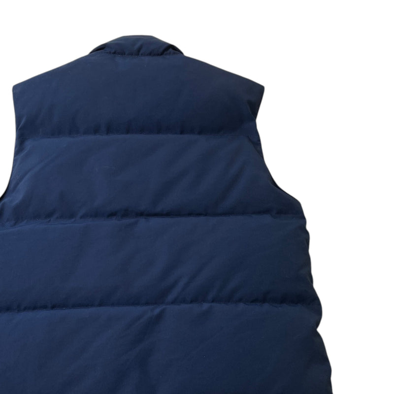 Men's Freestyle Crew Vest Gilet Navy Size S