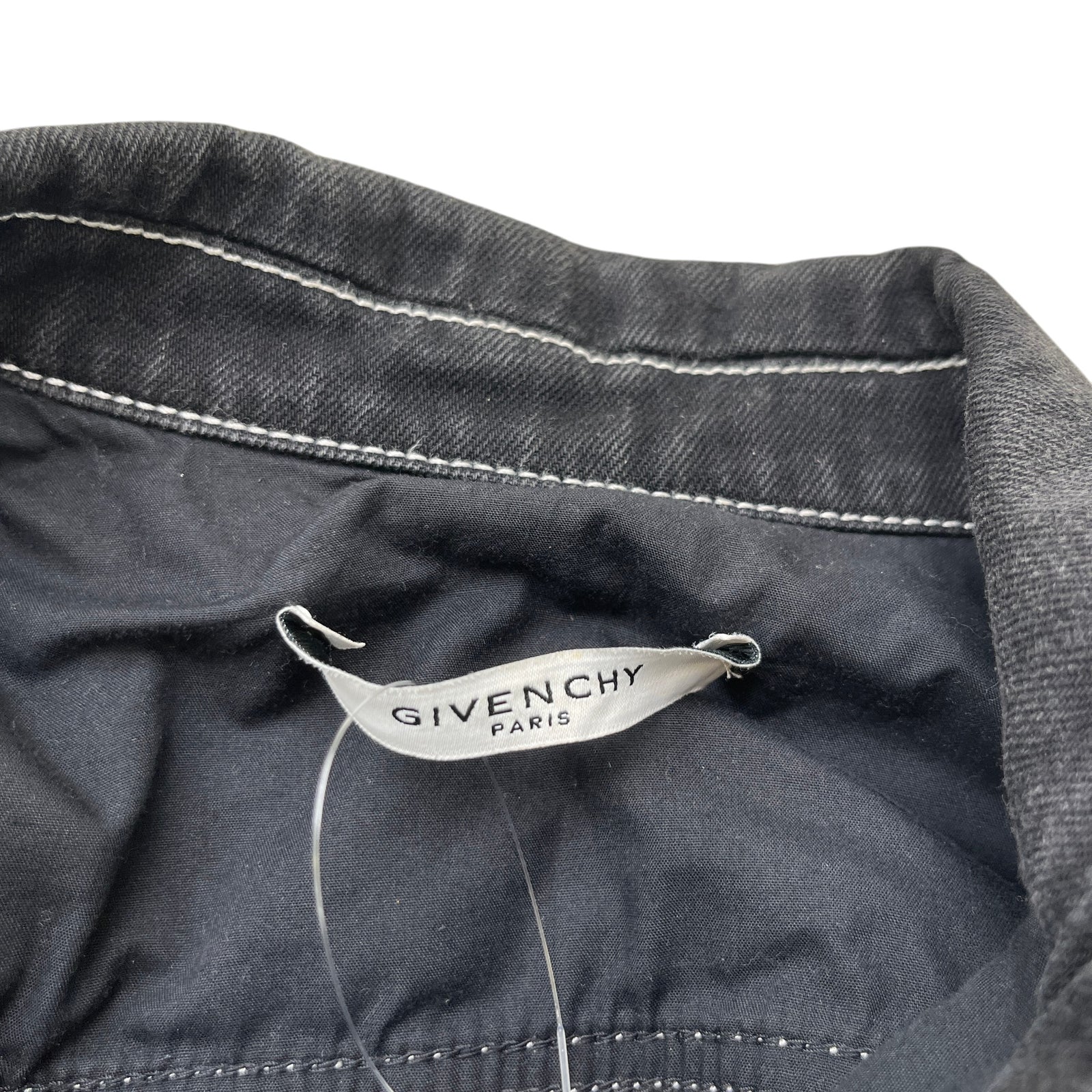Men's Embroidered Stars Jacket Black Size M - Photo 7