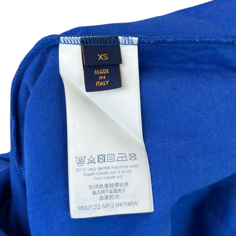 Men's Monogram Gradient T-Shirt Blue Size XS