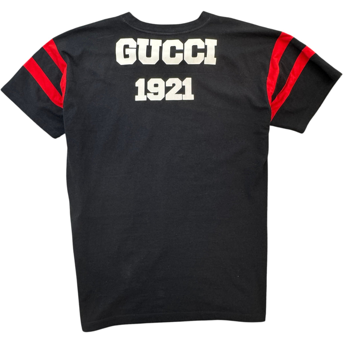 Men's Graphic Print Logo T-Shirt Black Size S - Photo 2