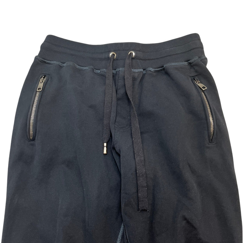 Men's Plaque Logo Joggers Navy Size IT 48 / UK 32