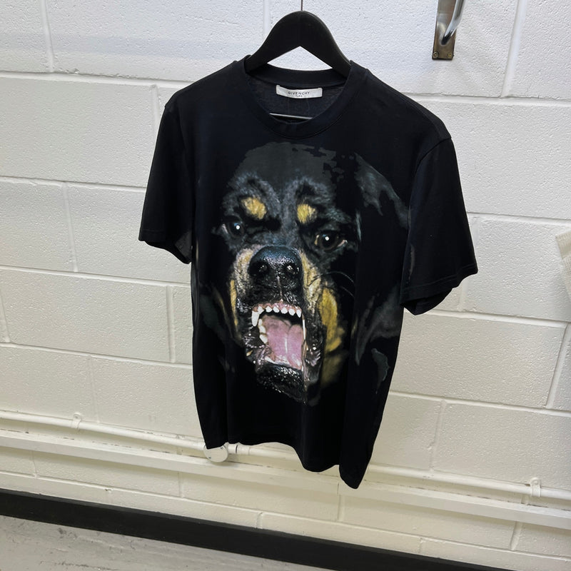 Men's Rottweiler T-Shirt Black Size M