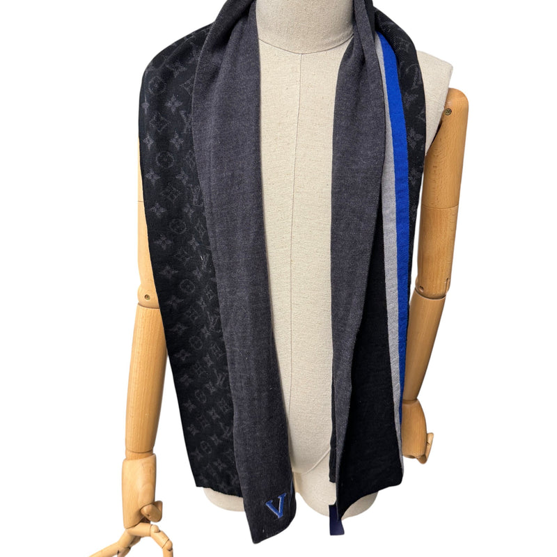 Men's Echarpe Scarf Charcoal