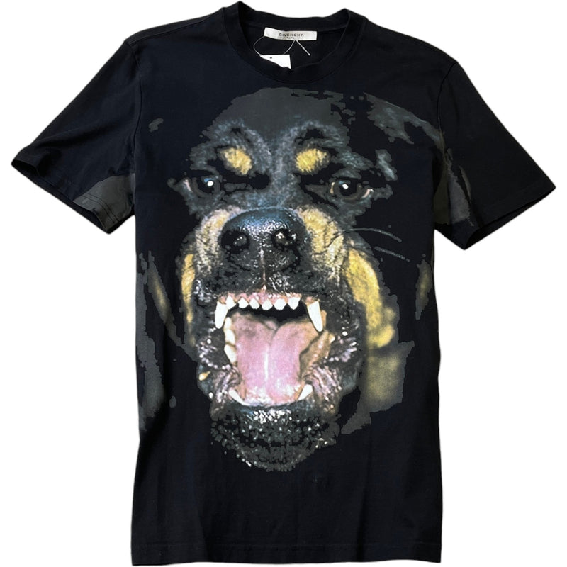 Men's Rottweiler T-Shirt Black Size M
