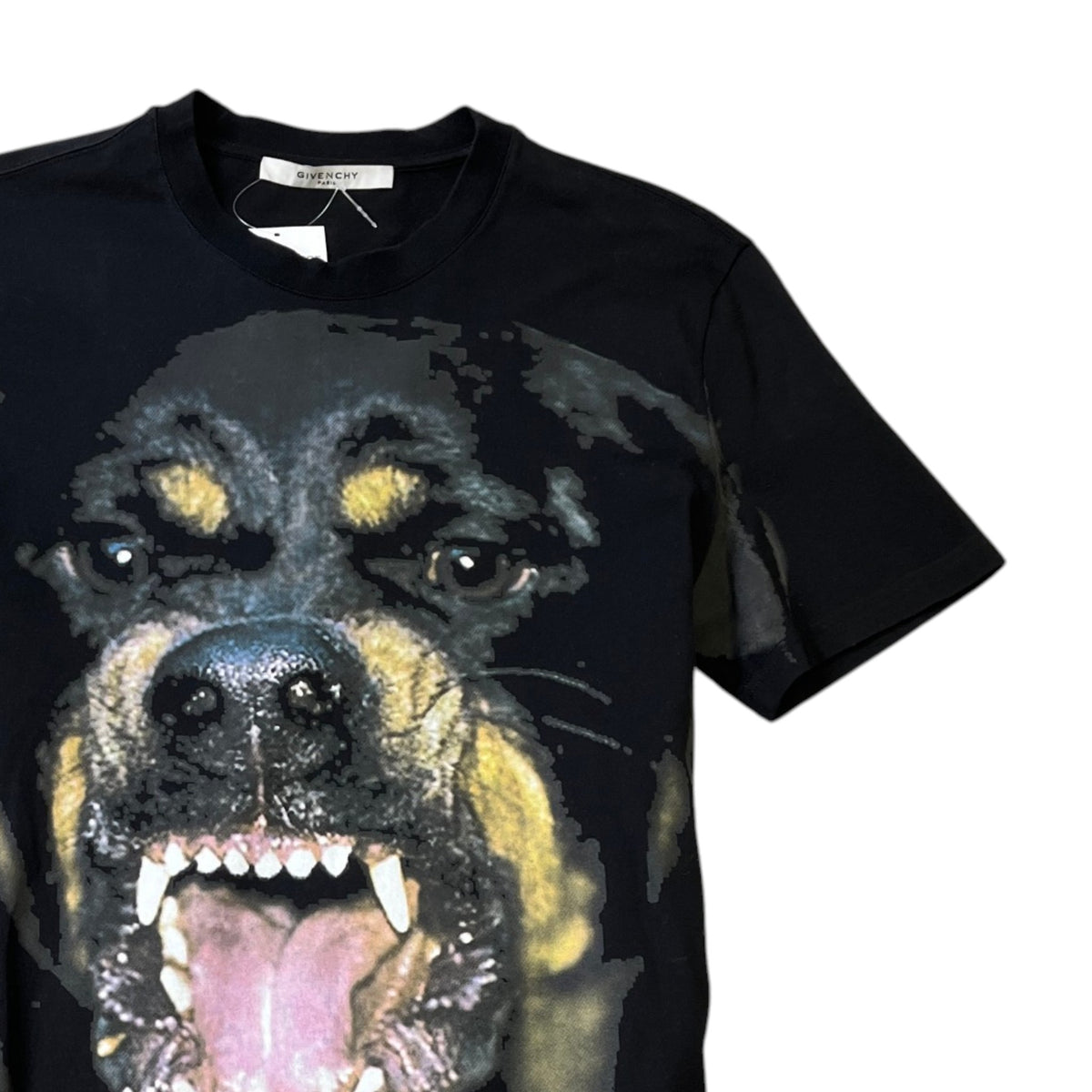 Men's Rottweiler T-Shirt Black Size M - Photo 3