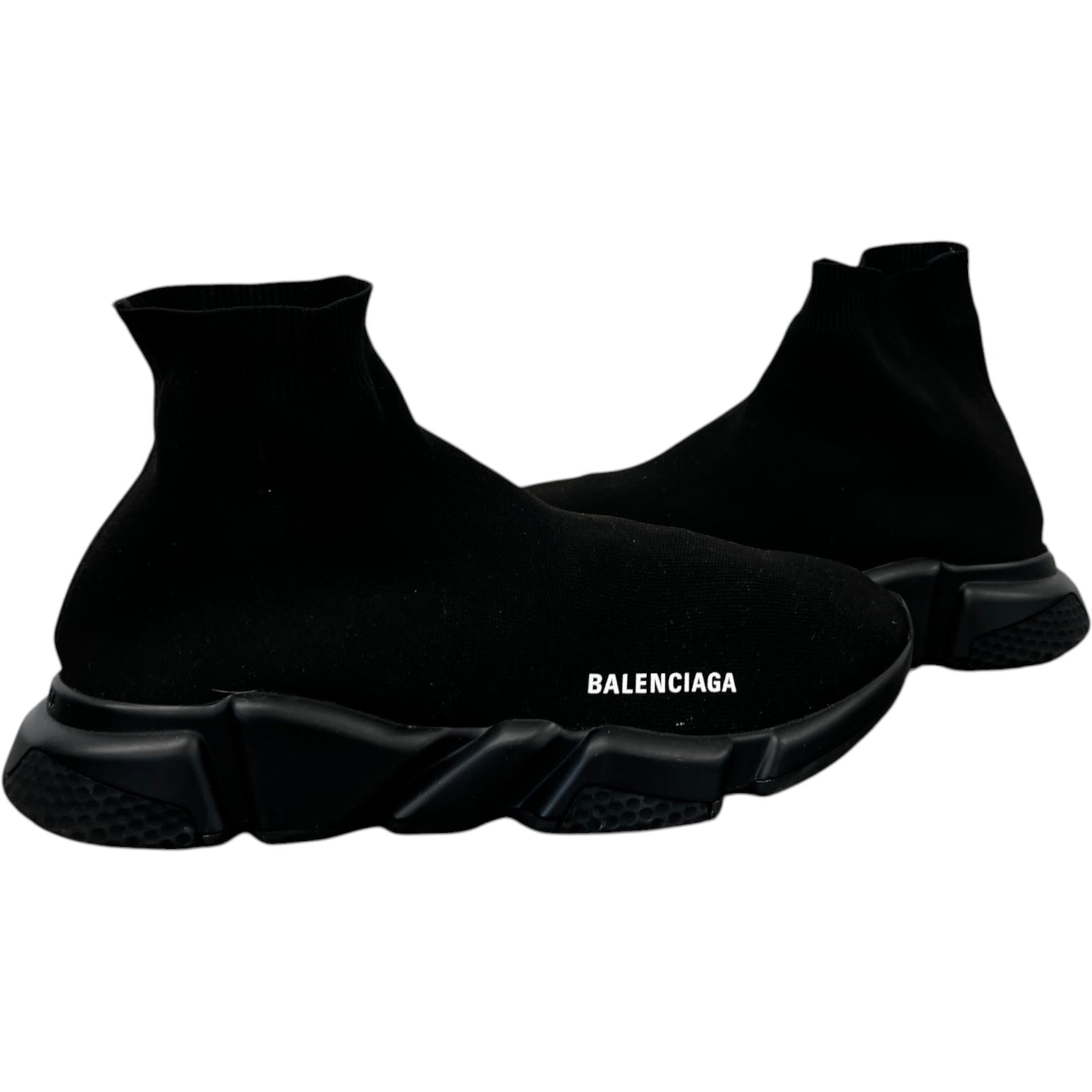 Men's Speed Sock High Trainers Black Size EU 44 / UK 10 - Photo 3