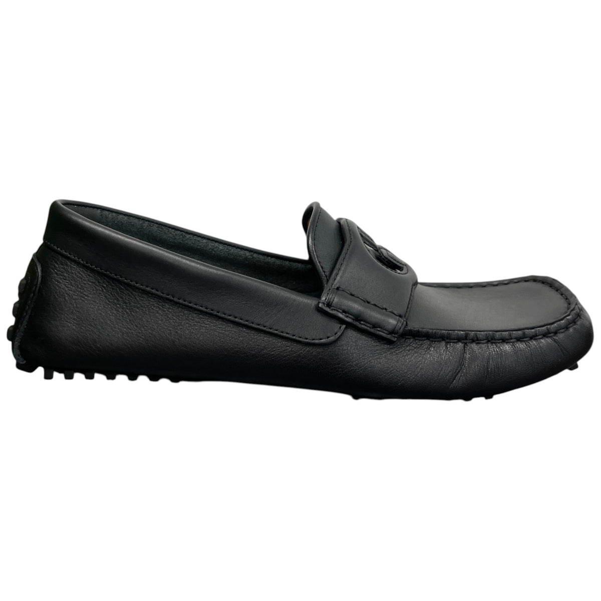 Men's GG Driving Loafers Black Size UK 6.5 / EU 40.5 - Photo 1