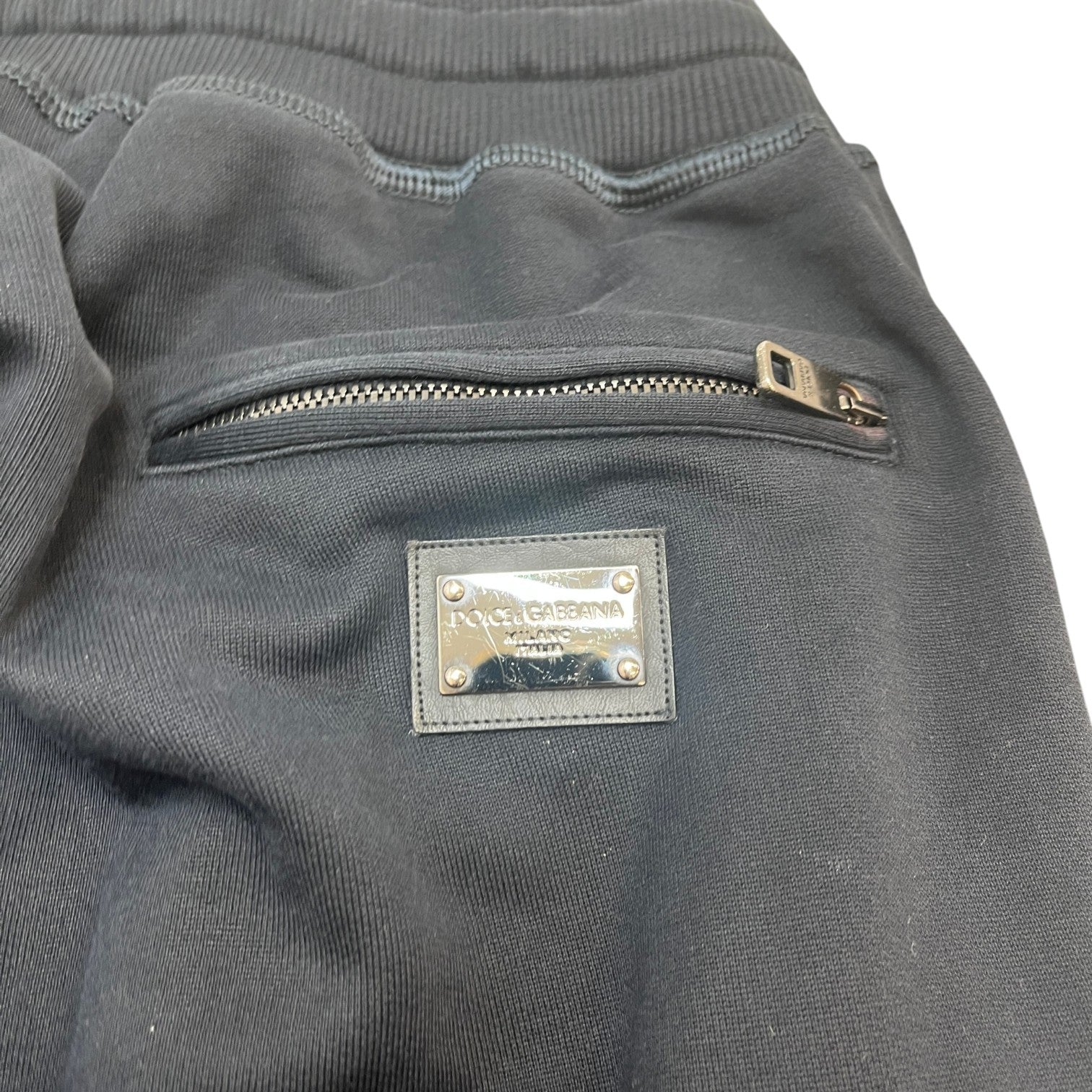 Men's Plaque Logo Joggers Navy Size IT 48 / UK 32 - Photo 6