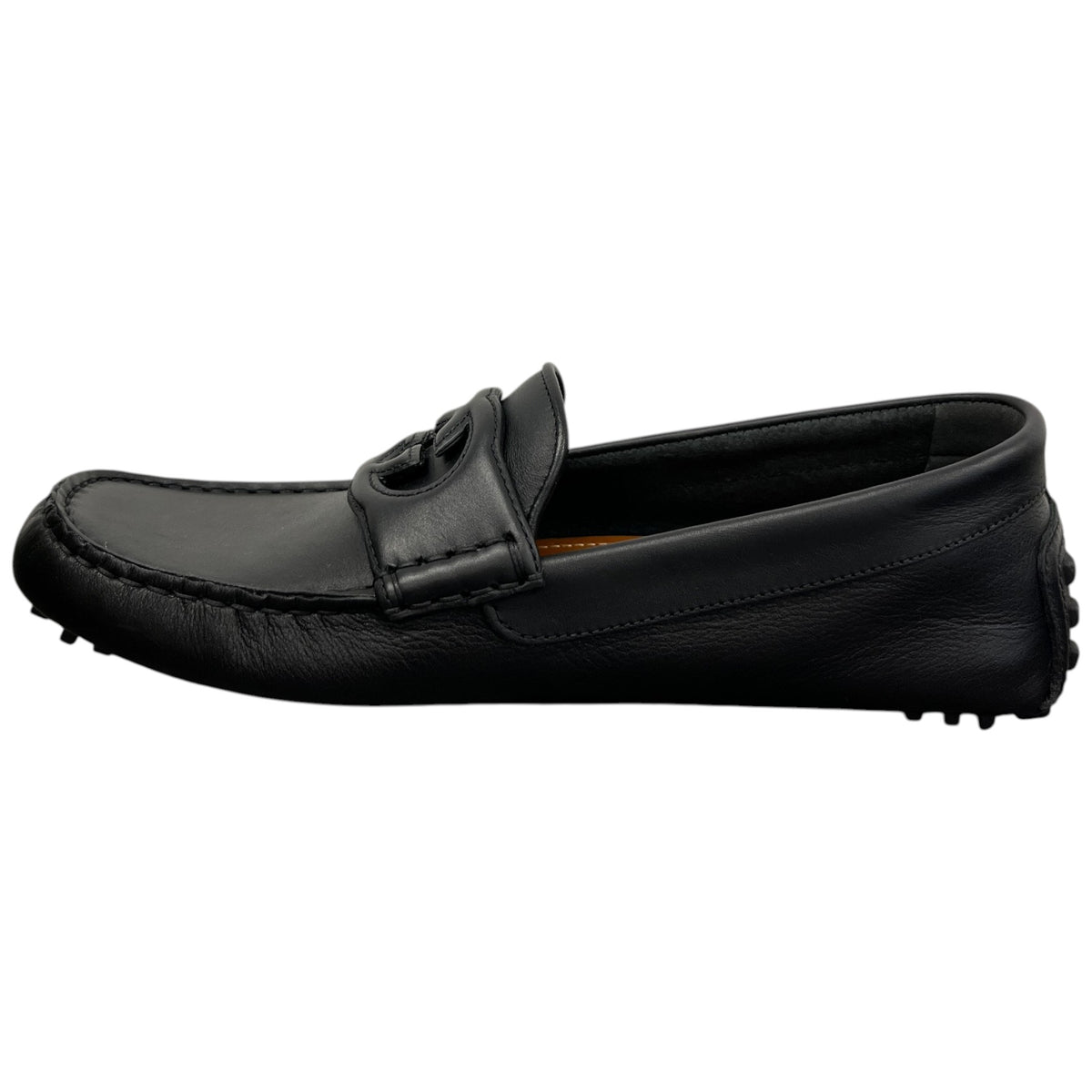 Men's GG Driving Loafers Black Size UK 6.5 / EU 40.5 - Photo 2