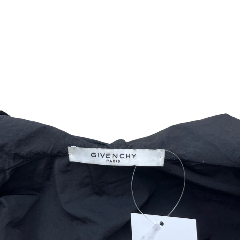Men's Paris Logo Windbreaker Black Size S