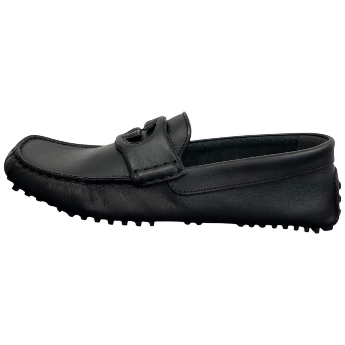 Men's GG Driving Loafers Black Size UK 6.5 / EU 40.5 - Photo 5