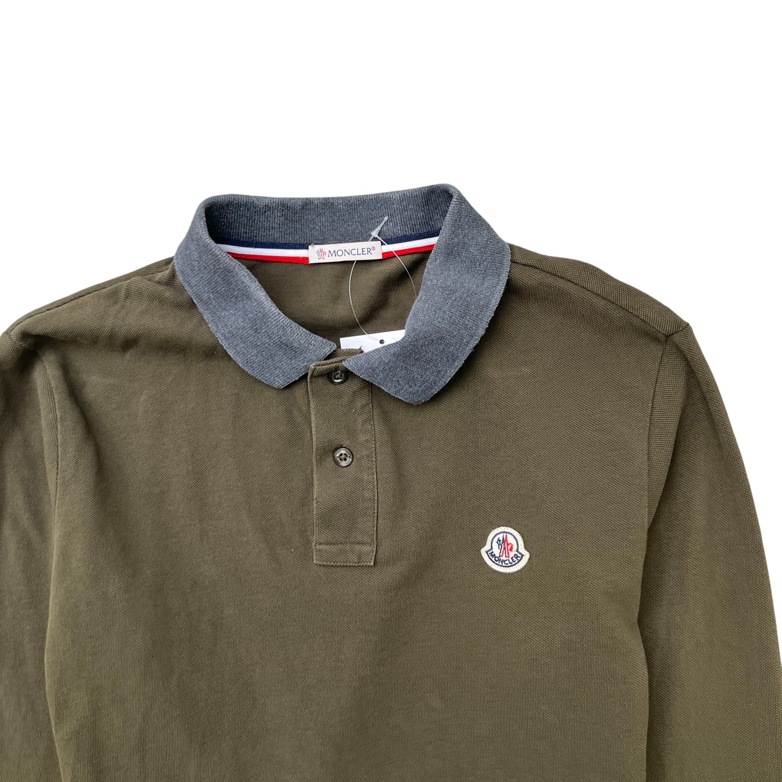 Men's Maglia Polo Shirt Khaki Size L - Photo 5