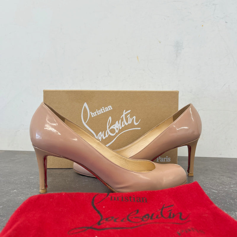Women's Simple Pump 70 Heels Nude Size UK 7 / EU 40