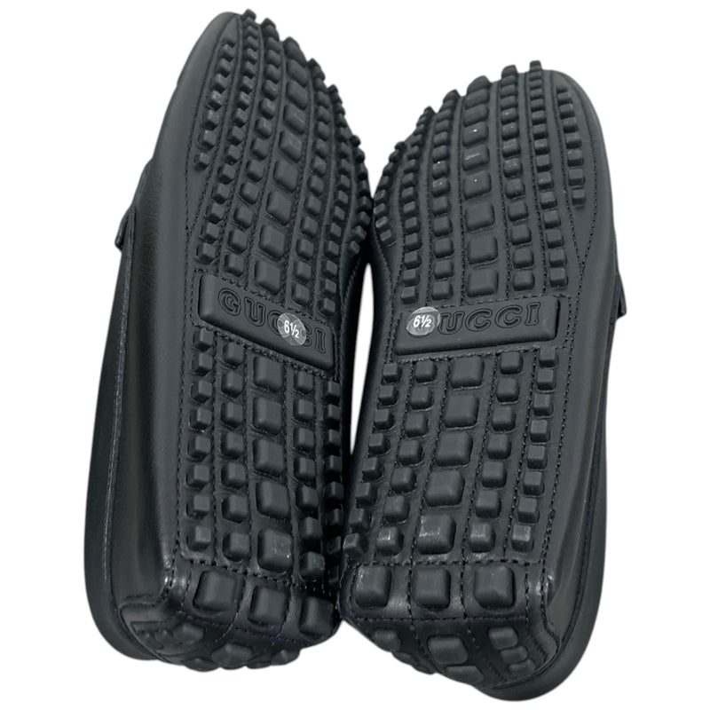 Men's GG Driving Loafers Black Size UK 6.5 / EU 40.5