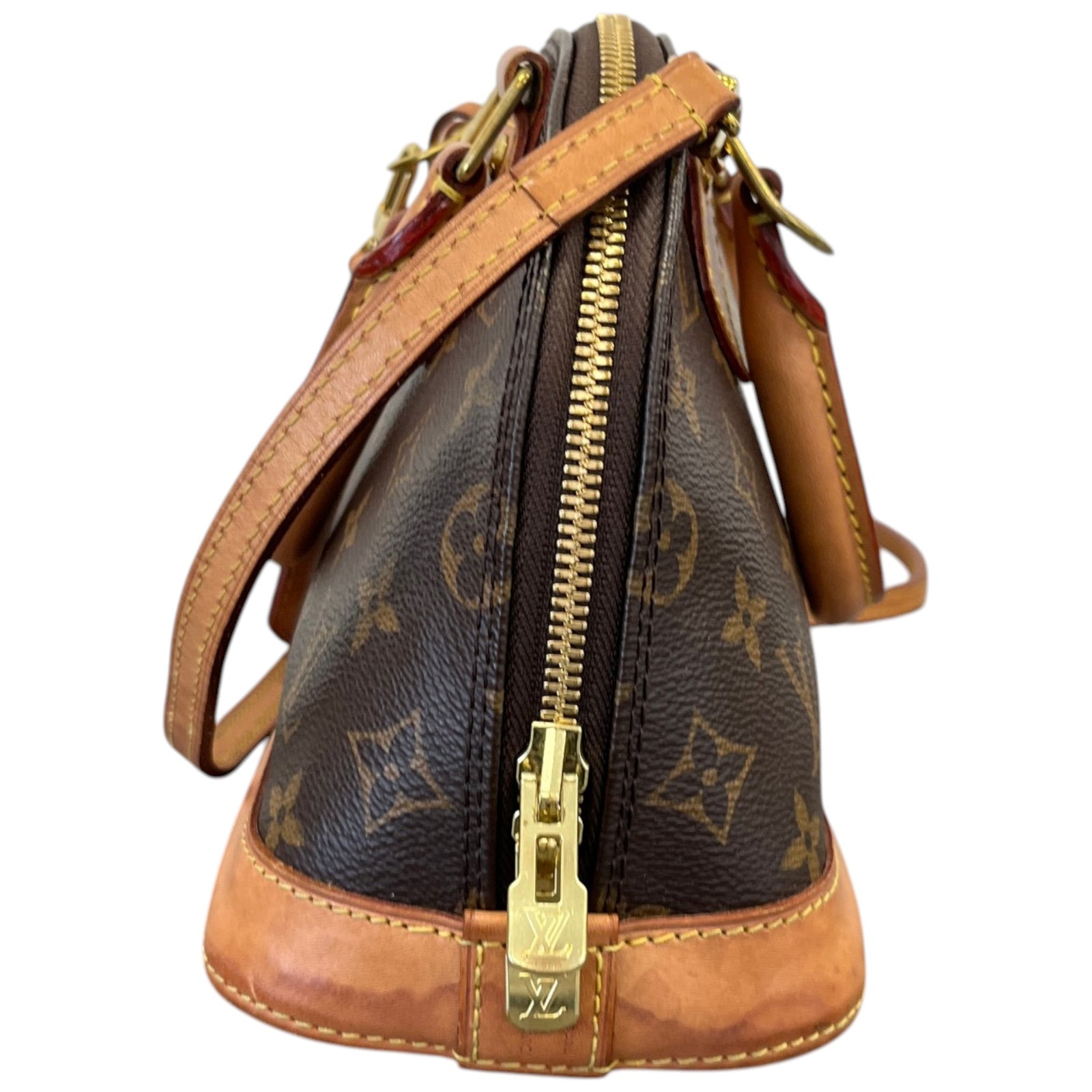 Women's Monogram Alma Bb Bag Brown - Photo 6