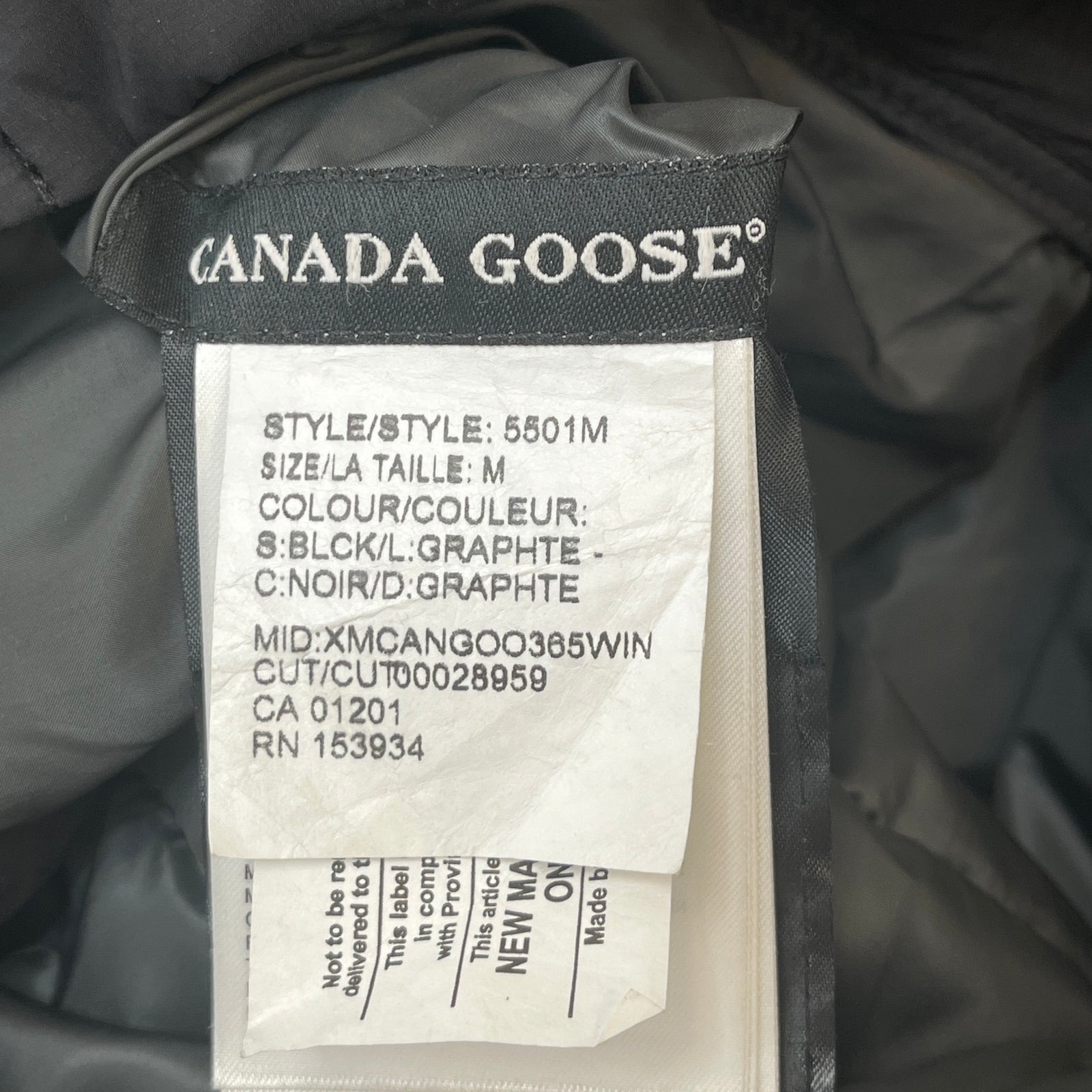 Men's Brookvale Hoody Down Jacket Black Size M - Photo 8