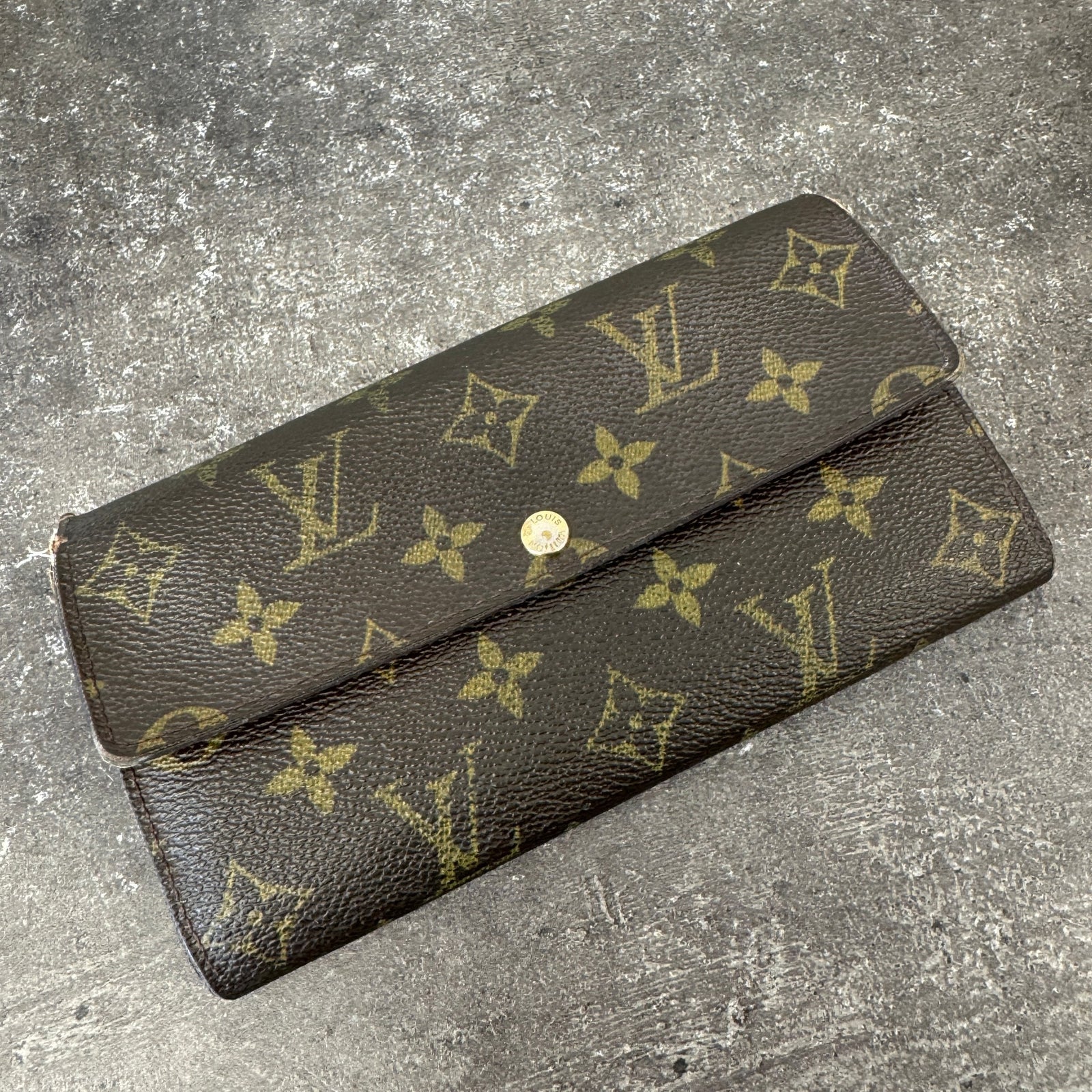 Women's Monogram Sarah Wallet Brown - Photo 12