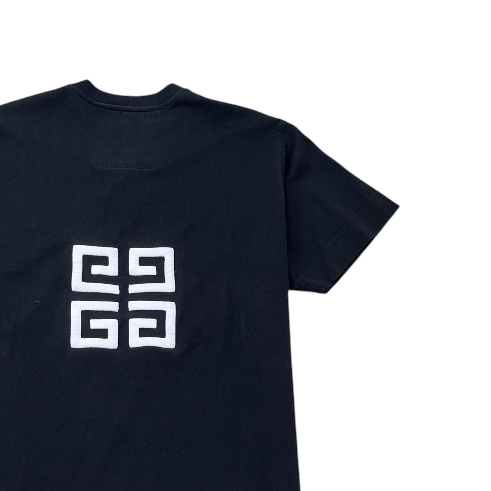 Men's Embroidered Logo T-Shirt Black Size XS - Photo 4