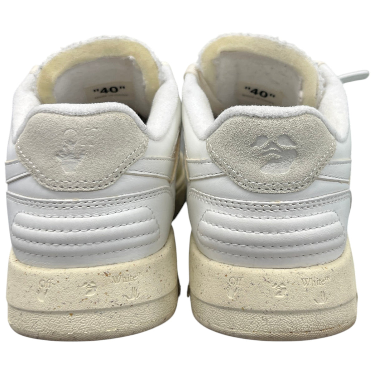 Men's Out Of Office Low Trainers White Size UK 6 / EU 40 - Photo 7