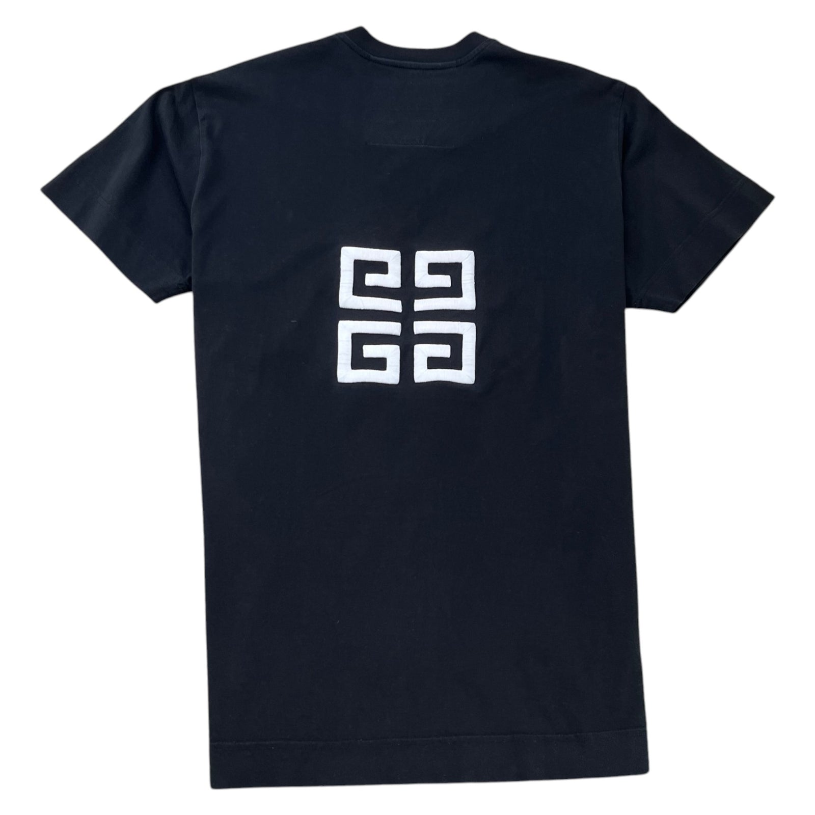 Men's Embroidered Logo T-Shirt Black Size XS - Photo 2