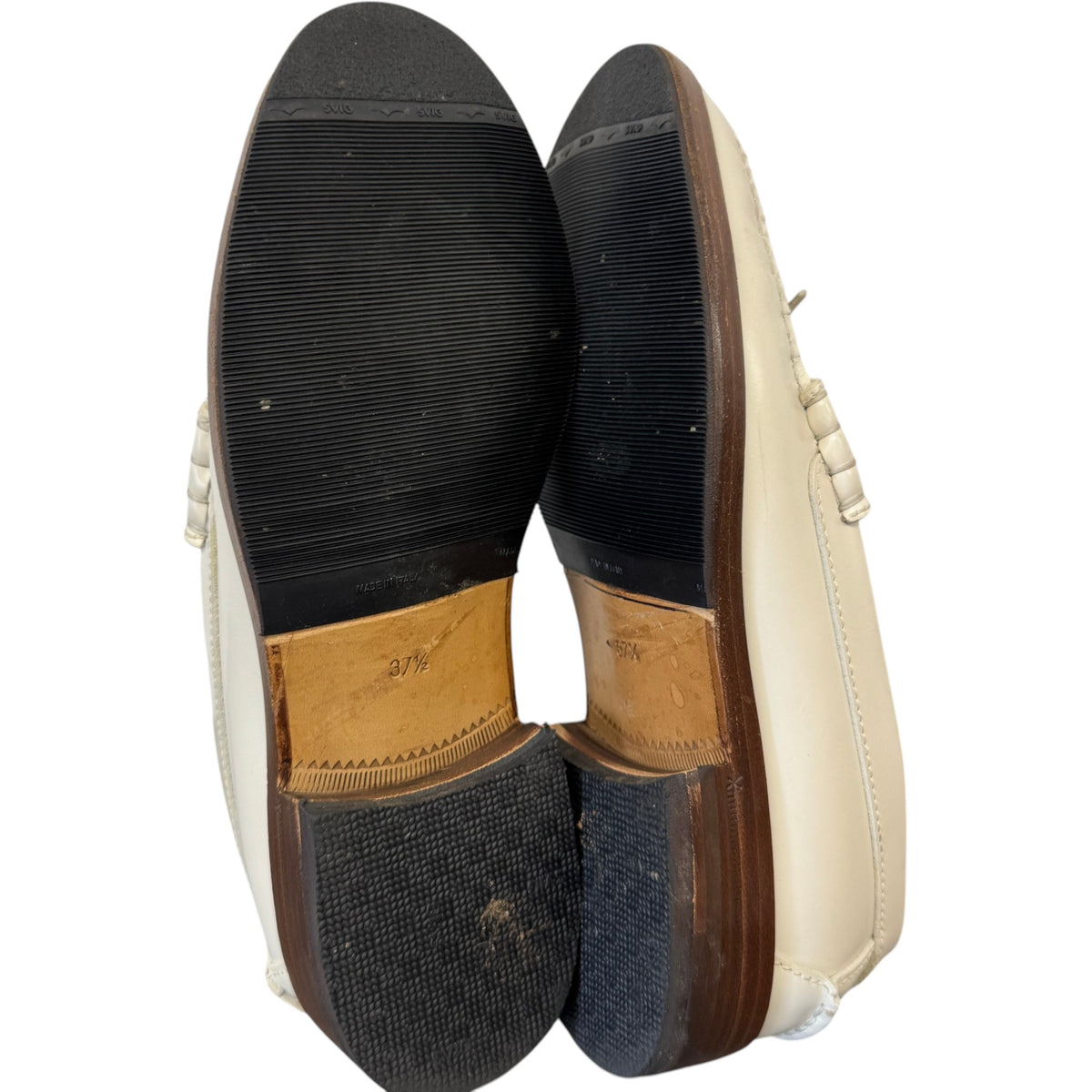 Women's GG Supreme Tassel Loafers Beige Size UK 4.5 / EU 37.5 - Photo 10