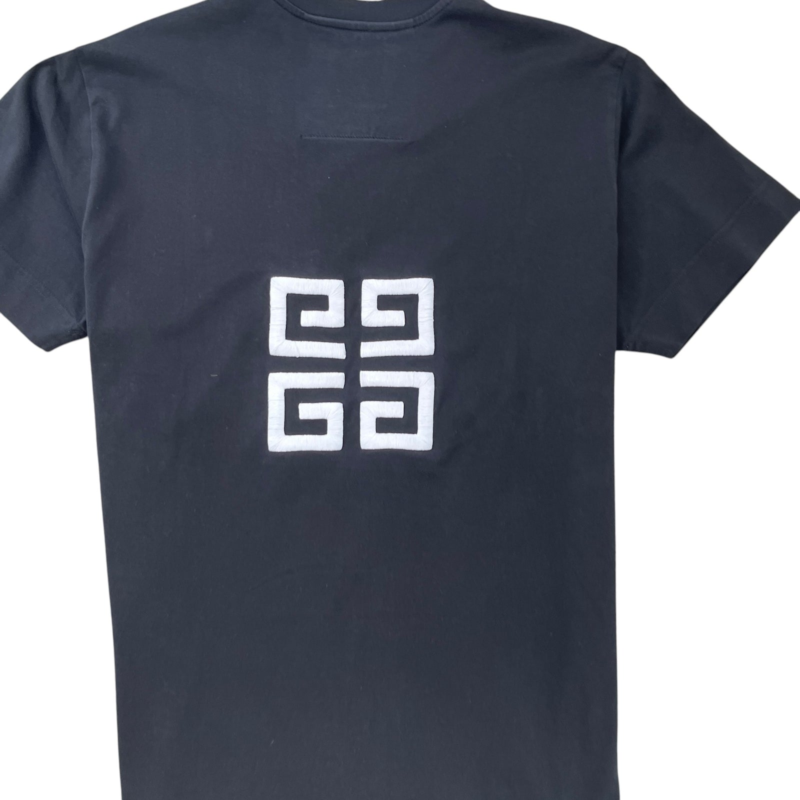 Men's Embroidered Logo T-Shirt Black Size XS - Photo 5
