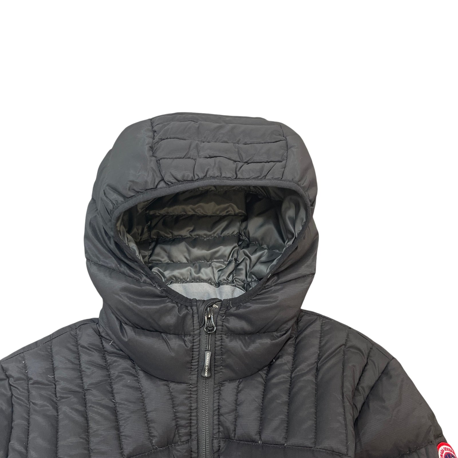Men's Brookvale Hoody Down Jacket Black Size M - Photo 5