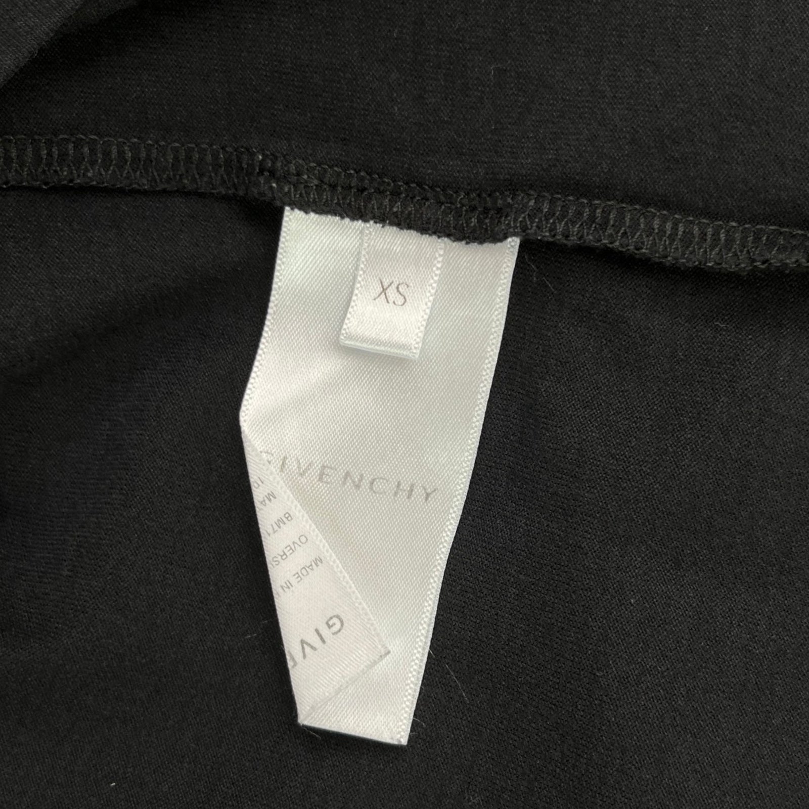 Men's Embroidered Logo T-Shirt Black Size XS - Photo 8