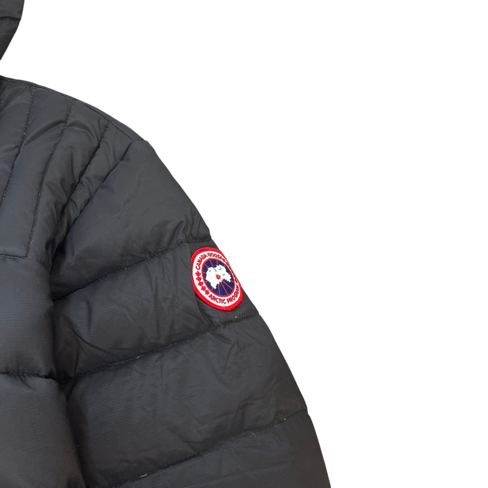 Men's Brookvale Hoody Down Jacket Black Size M - Photo 6