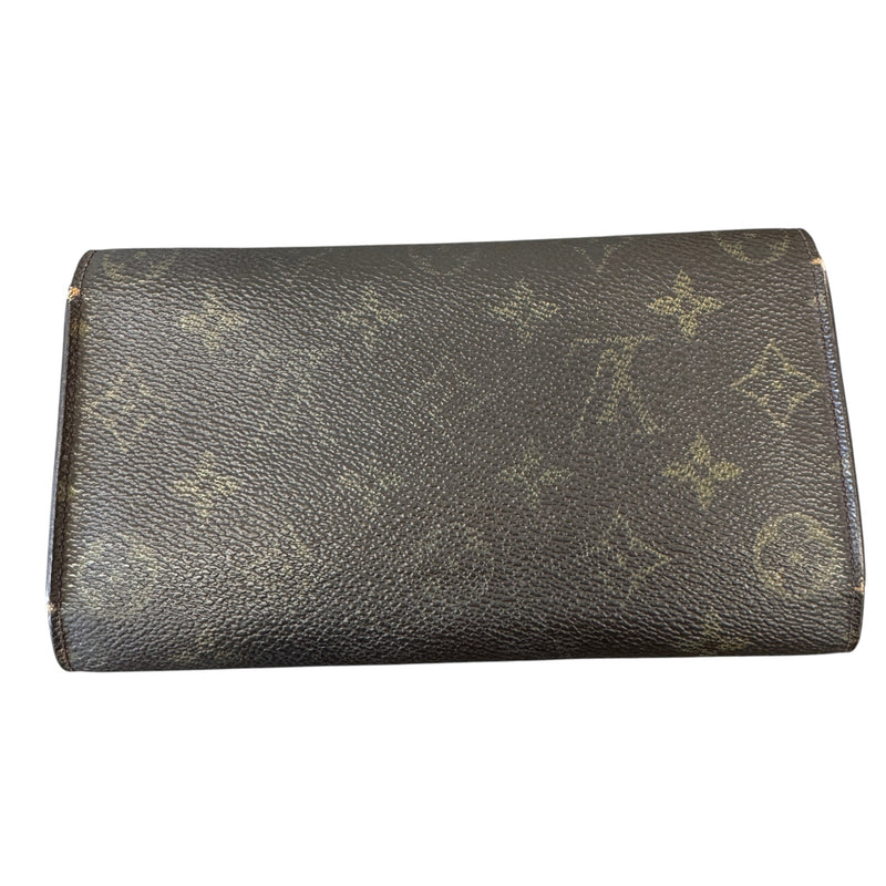 Women's Monogram Sarah Wallet Brown