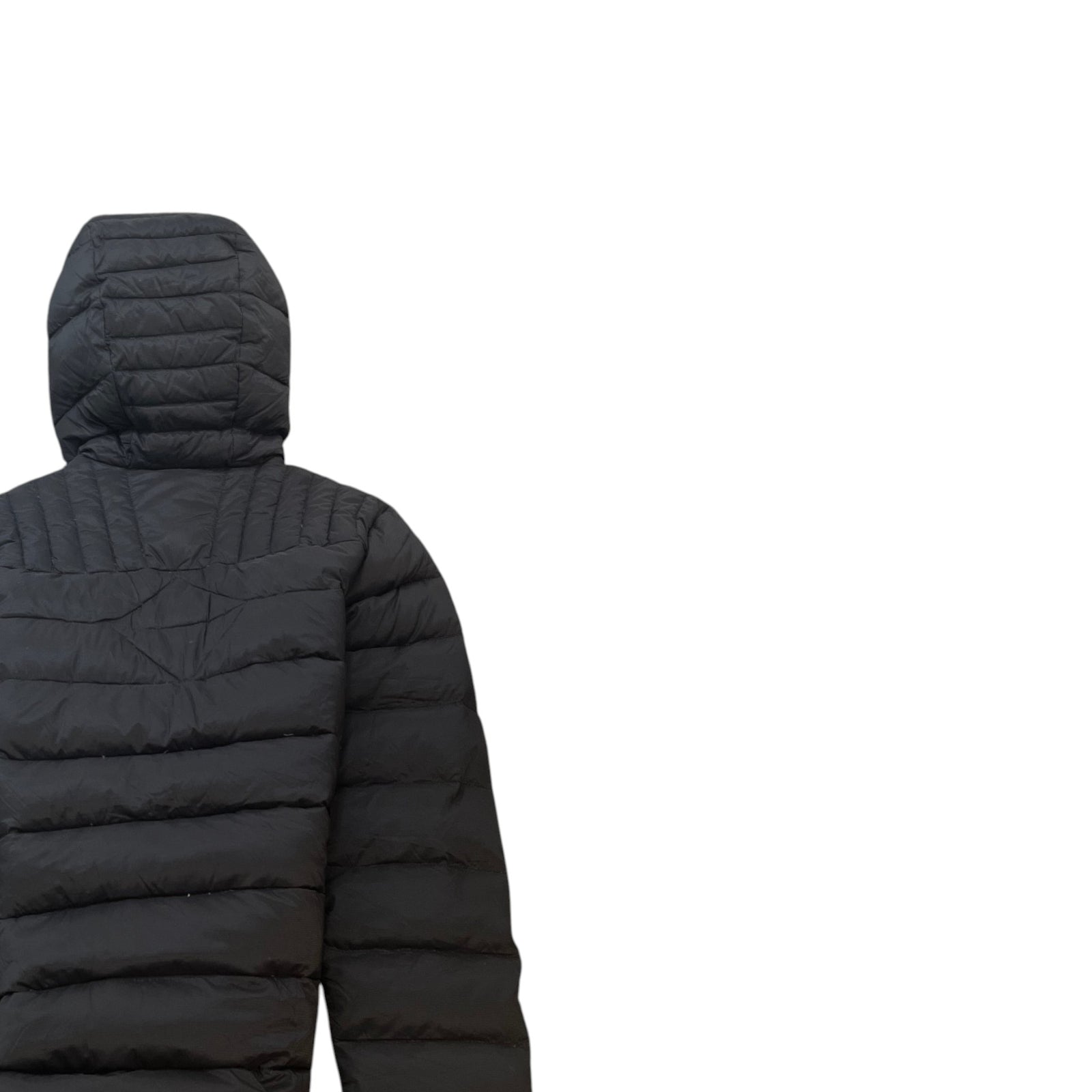 Men's Brookvale Hoody Down Jacket Black Size M - Photo 4