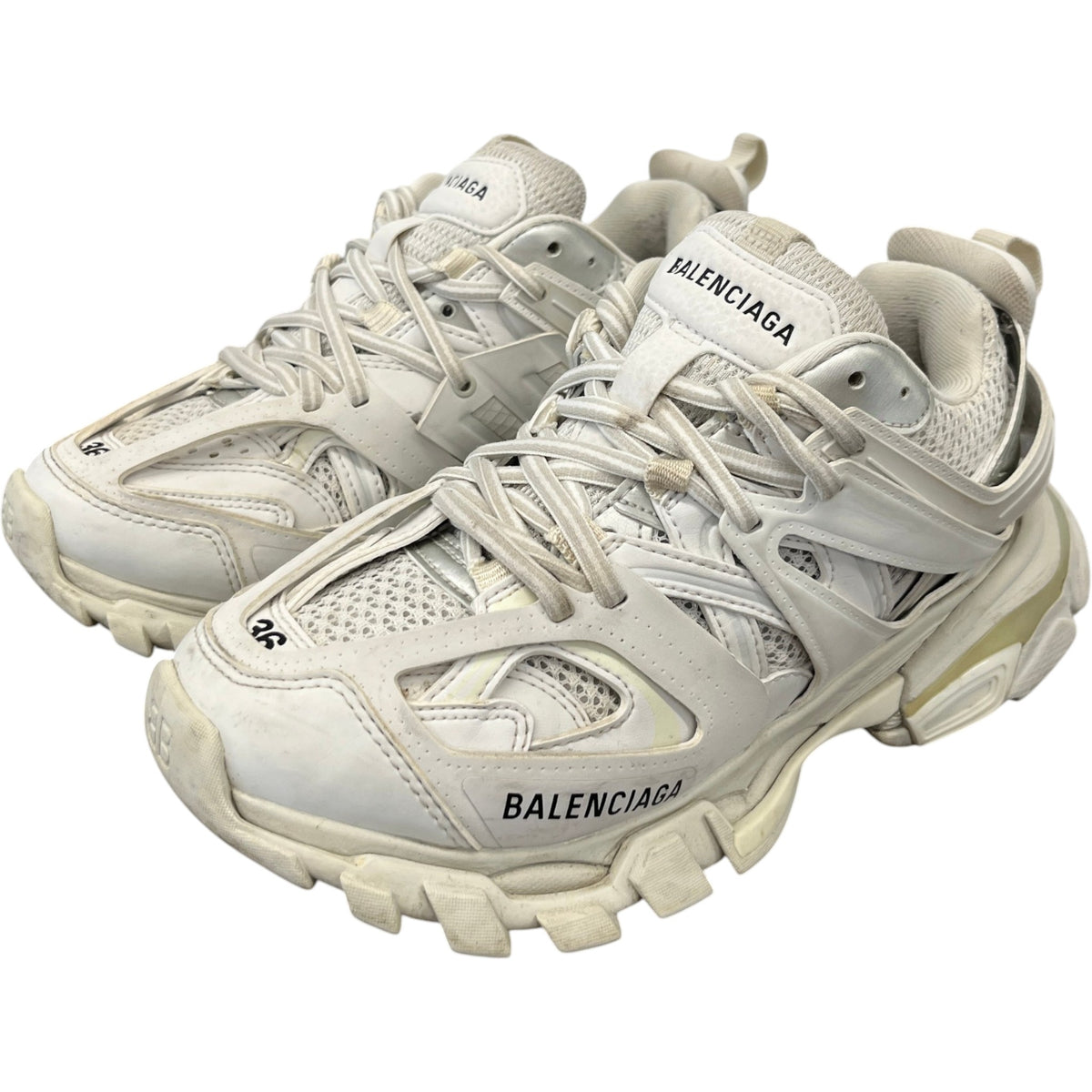 Women's Track Runner Low Trainers White Size UK 3 / EU 36 - Photo 9