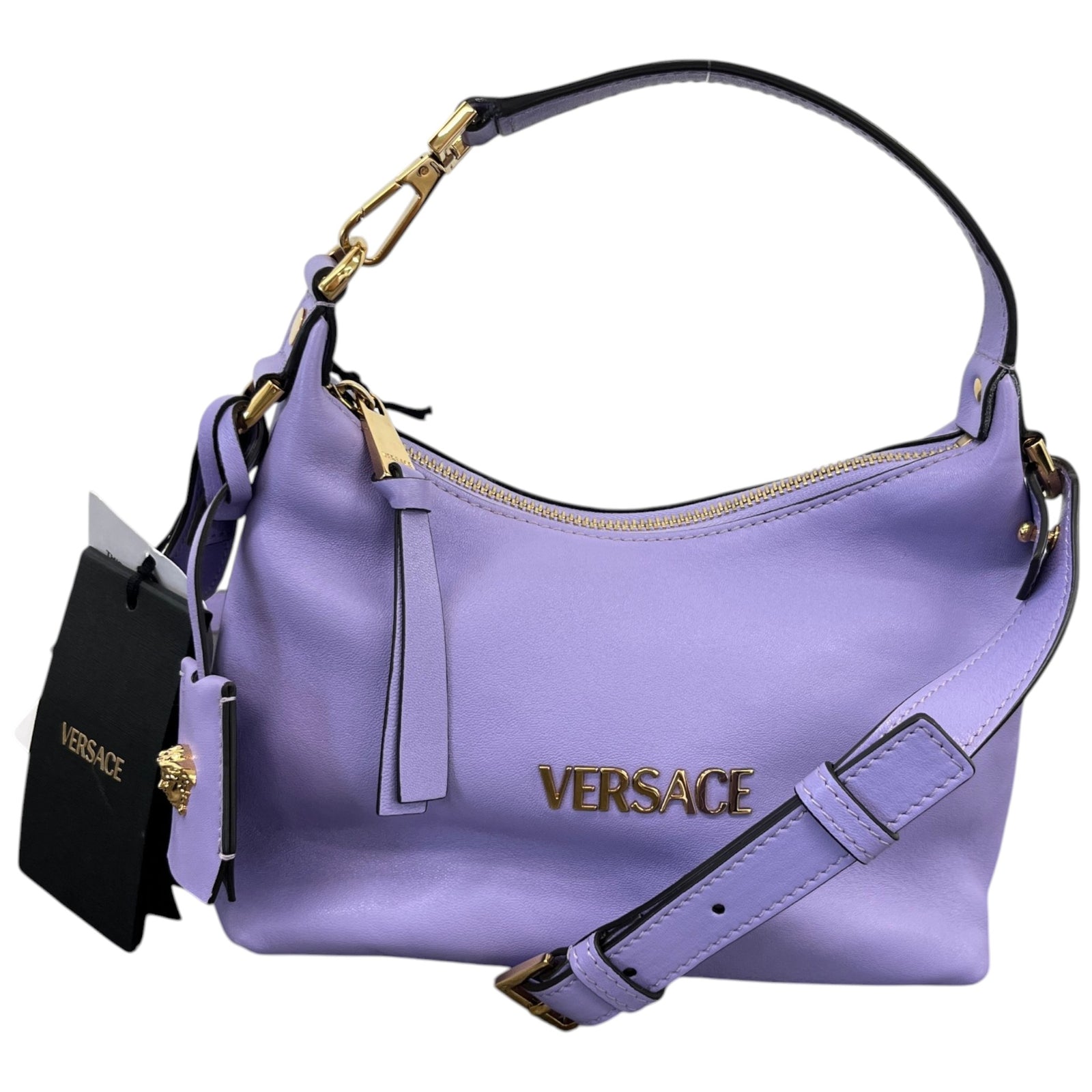 Women's Tag Hobo Handbag Purple - Photo 1